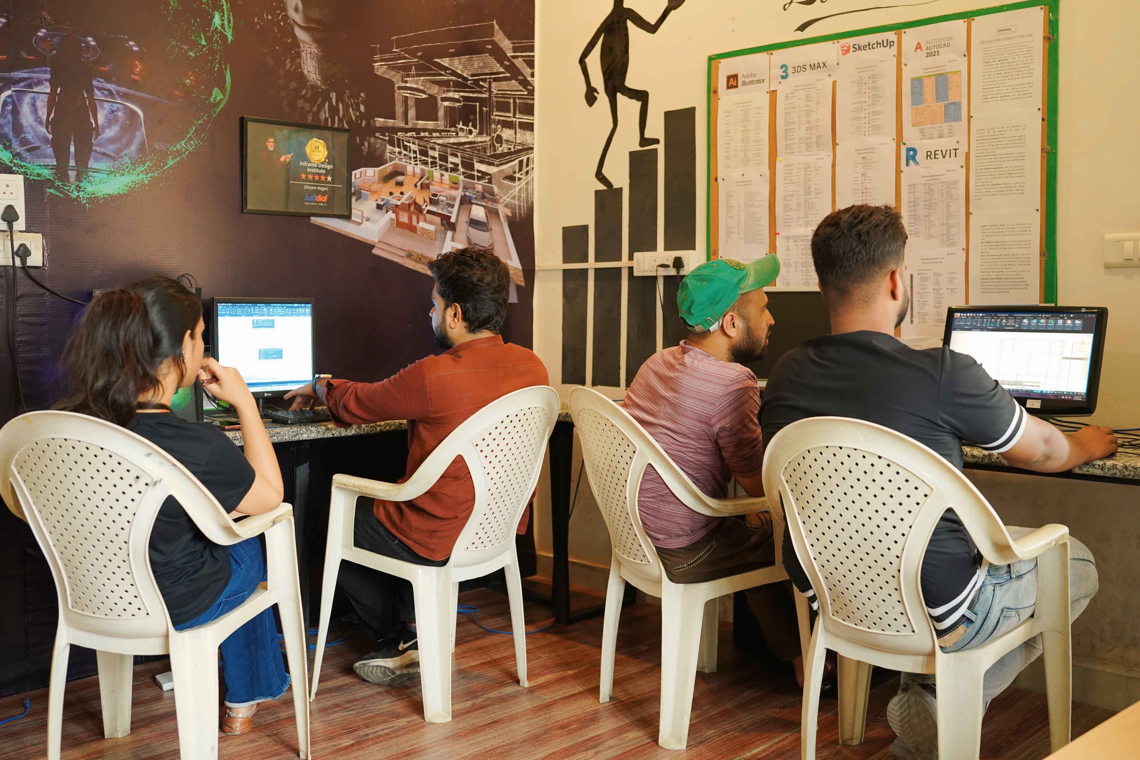 Students in classroom