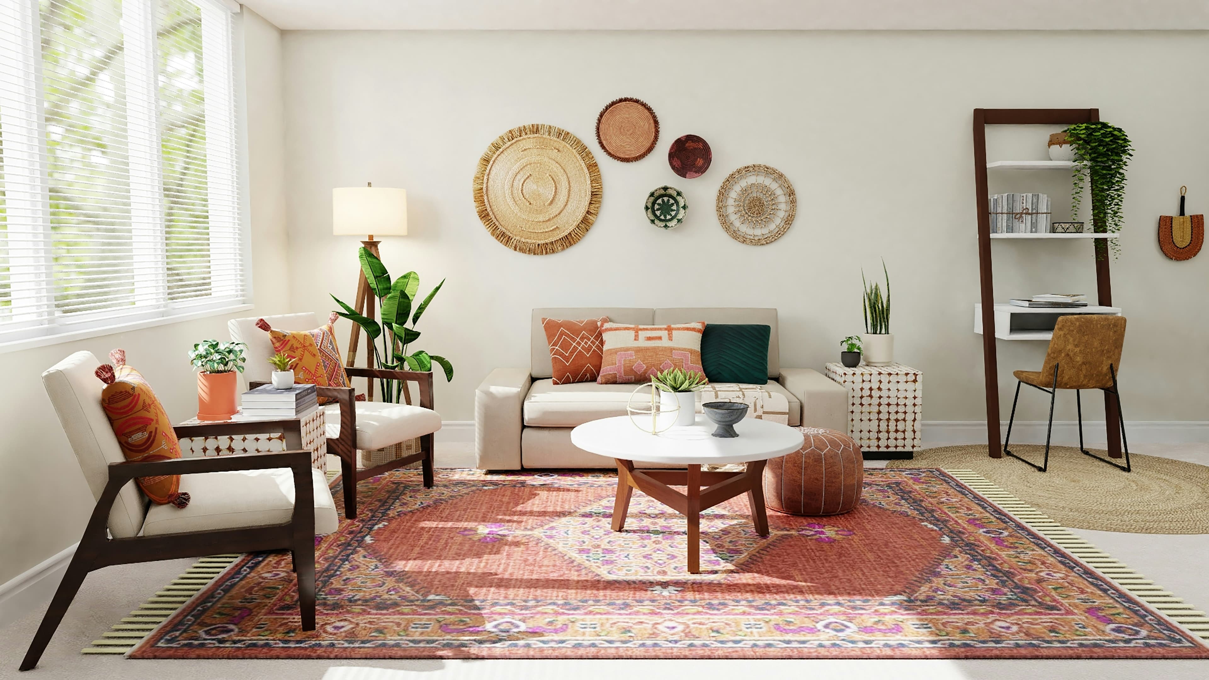 Interior design fundamentals sketch and materials